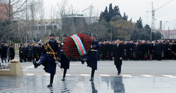 President attends ceremony commemorating Khojaly Genocide victims